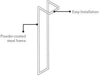 Hairpin Rebar ShaftSpacer Extender Diagram