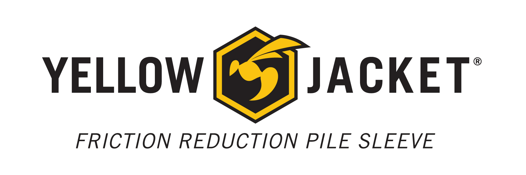 Yellow Jacket Friction Reduction Pile Sleeve Logo