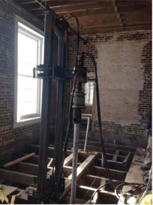 Deep Foundation Renovation with Helical Piles