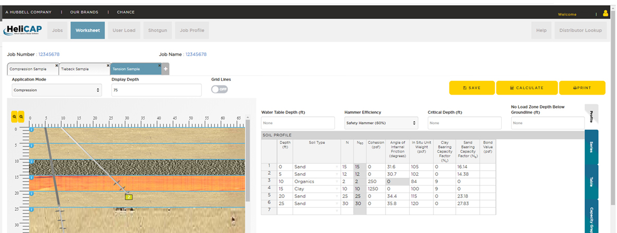 The HeliCAP helical design software.