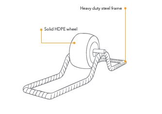 Diagram of CageCaster Casing Spacers